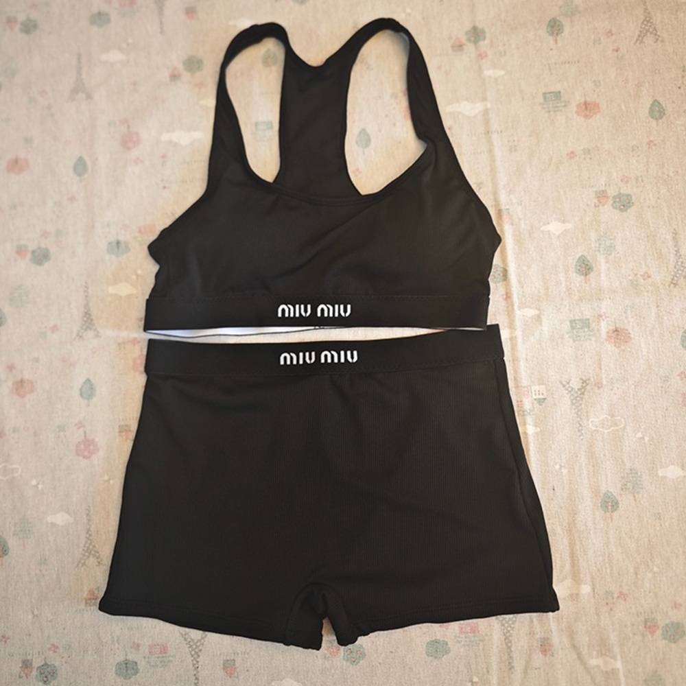 Miu Miu Fitness Yoga Sports Set